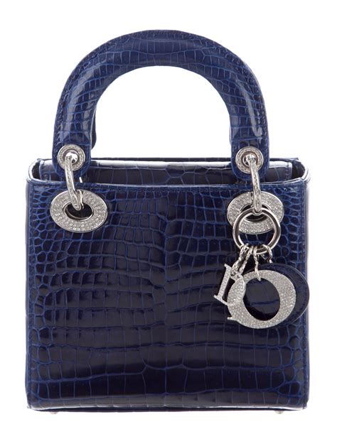 lady dior bag in blue|price of Lady Dior Bag.